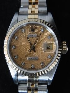 ロレックス デイトジャスト 69173G ヤケや傷の多い中古 無し