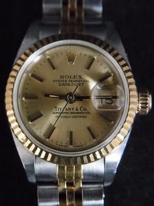 ロレックス デイトジャスト 69173 中古 内箱 外箱 保証書 余りコマ4つ