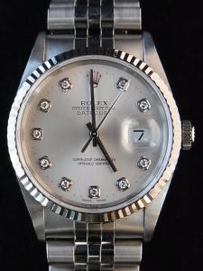 ロレックス デイトジャスト 116234G 中古 内箱 外箱 余りコマ2つ