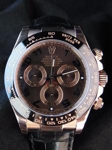 ロレックス デイトナ 116515LN 新品シール付き 内箱 外箱 保証書