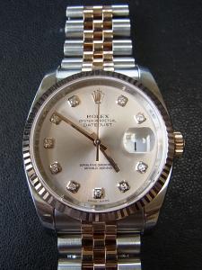 ロレックス デイトジャスト 116231G 使用感のある中古 ロレックス日本正規店箱・保証有