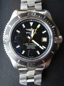 ブライトリング スーパーオーシャン A17391 中古 内箱 外箱 保証書 余りコマ4つ