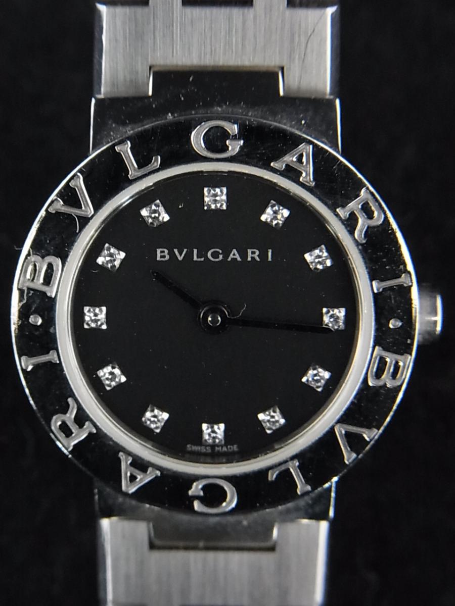 BB23SS高価買取事例－ブルガリ ブルガリブルガリ BB23SS 黒文字盤、12P