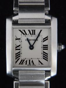 カルティエ タンク W51008Q3 中古 内箱 外箱 保証書 余りコマ5つ