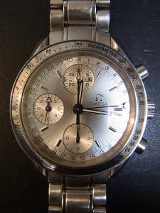 オメガ スピードマスター 3523_30 中古 内箱 外箱 保証書 余りコマ2つ