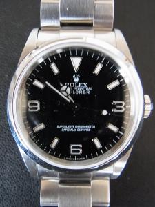 ロレックス エクスプローラー1 114270 中古 内箱 外箱 保証書