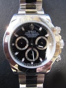 ロレックス デイトナ 116520 中古 内箱 外箱 保証書 余りコマ1つ