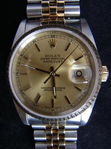 ロレックス デイトジャスト 16233 中古 内箱 外箱