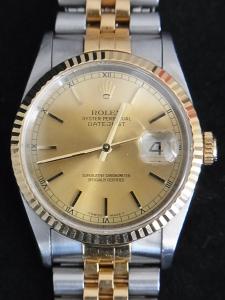 ロレックス デイトジャスト 16233 中古 内箱 外箱
