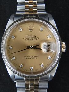 ロレックス デイトジャスト 16233G 中古 内箱 余りコマ2つ