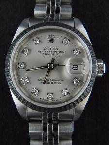 ロレックス デイトジャスト 69174G 中古 保証書