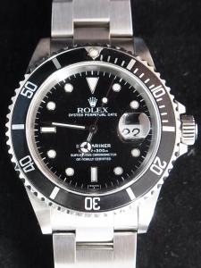 ロレックス サブマリーナ 16610 中古 内箱 外箱 保証書 余りコマ1つ