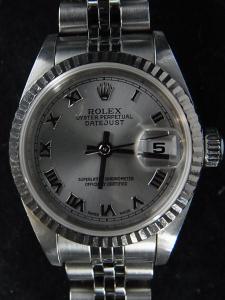 ロレックス デイトジャスト 79174 中古 内箱 外箱 保証書 余りコマ3つ