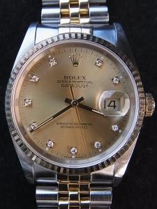 ロレックス デイトジャスト 16233G 中古 無し