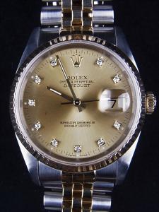 ロレックス デイトジャスト 16233G 中古 内箱 外箱