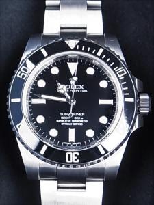 ロレックス サブマリーナ 114060 中古 内箱 外箱 保証書 余りコマ2つ