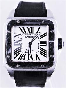 カルティエ サントス w20073x8 使用感のある中古 無し