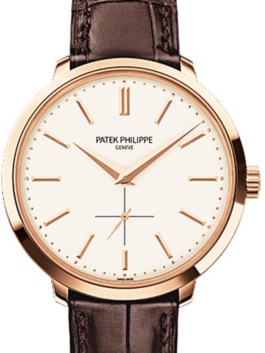 パテックフィリップ カラトラバ 5123R-001 シルバー スモールセコンド(中古)