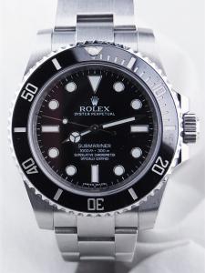 ロレックス サブマリーナ 114060 中古 内箱 外箱 保証書 余りコマ3つ