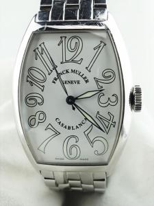 フランクミュラー カサブランカ 5850CASA 中古 内箱 外箱 保証書 余りコマ2つ