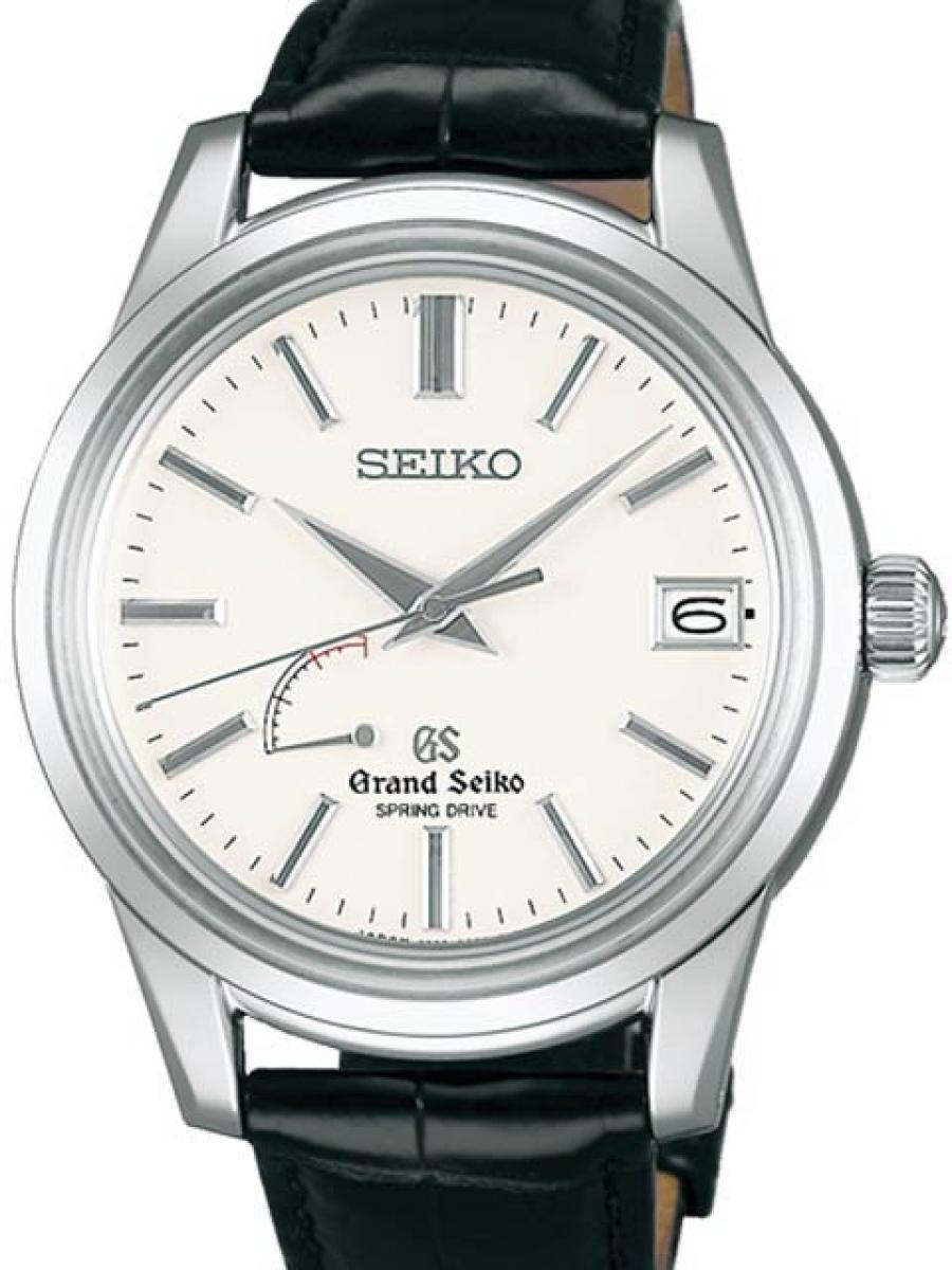 グランドセイコー スプリングドライブ SBGA093 シルバー ダブルネーム 　2013年4月発売(ほぼ未使用)