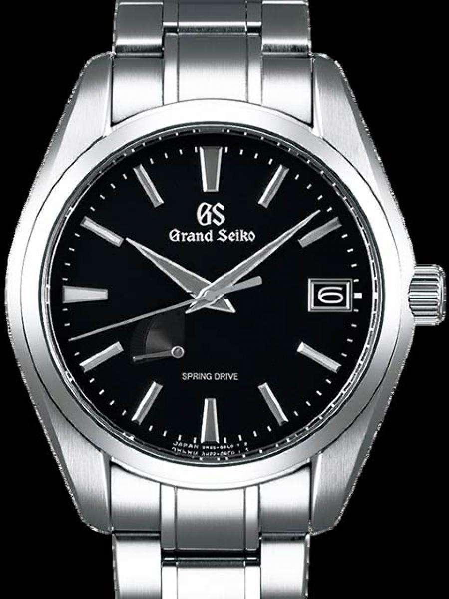 グランドセイコー スプリングドライブ SBGA203 ブラック 　2017年5月発売(ほぼ未使用)