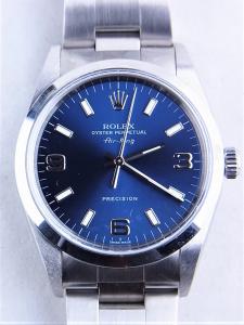 ロレックス エアキング 14000 中古 内箱 外箱 保証書 余りコマ1つ