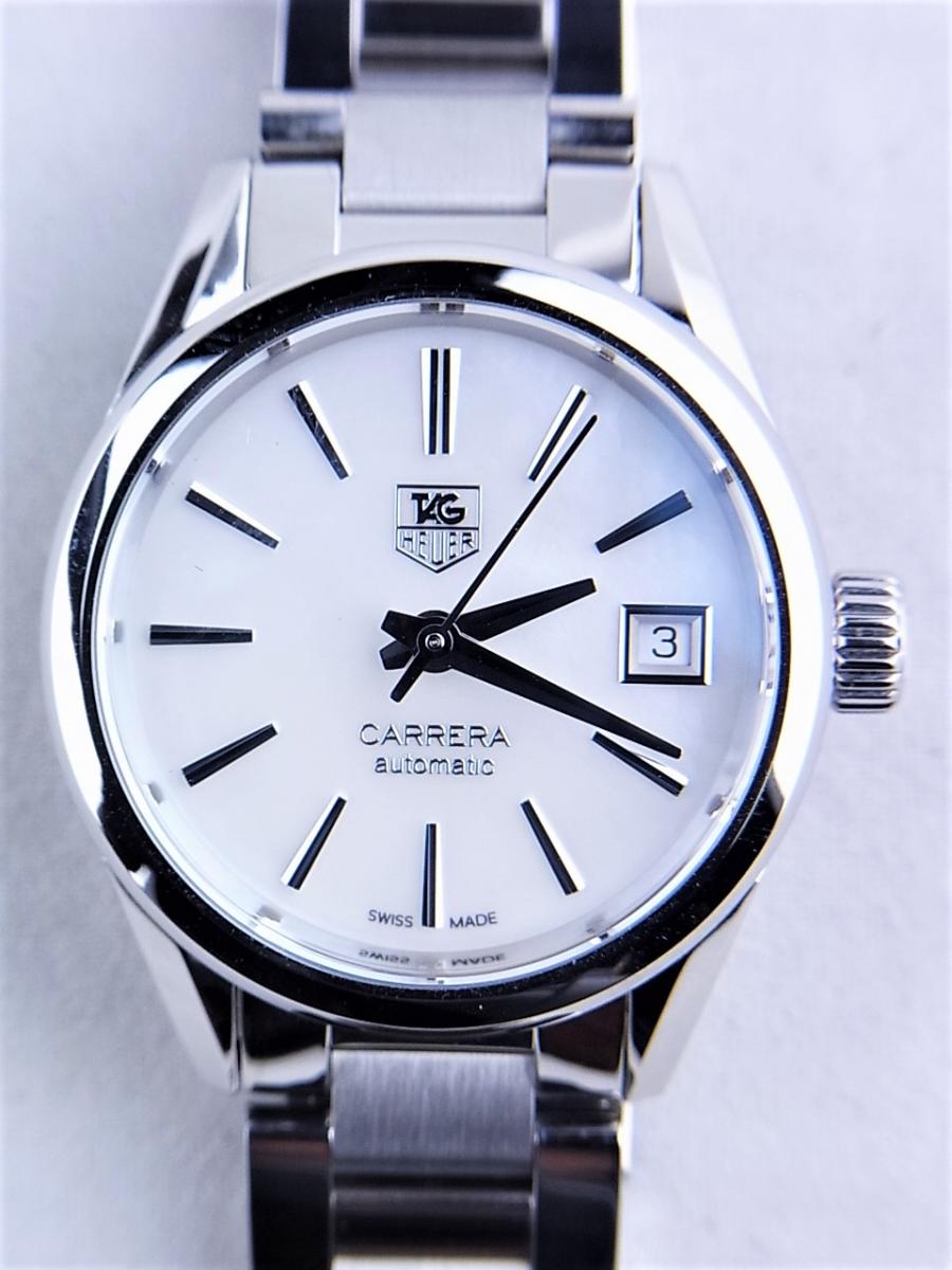 タグホイヤー カレラ WAR2411.BA0776 シェル キャリバー9 レディース(中古)