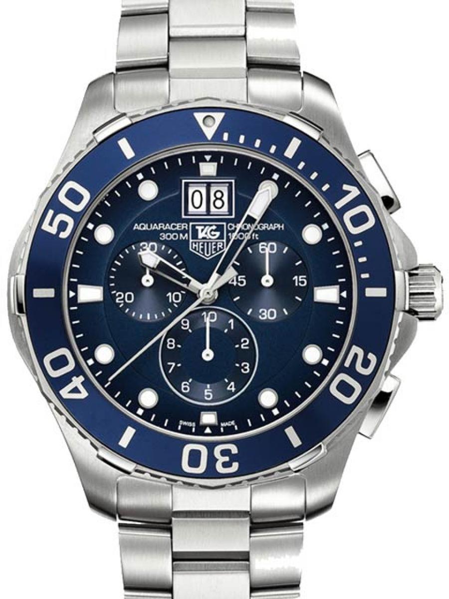 タグホイヤー アクアレーサー can1011.ba0821 ブルー 　2010年2月発売(ほぼ未使用)