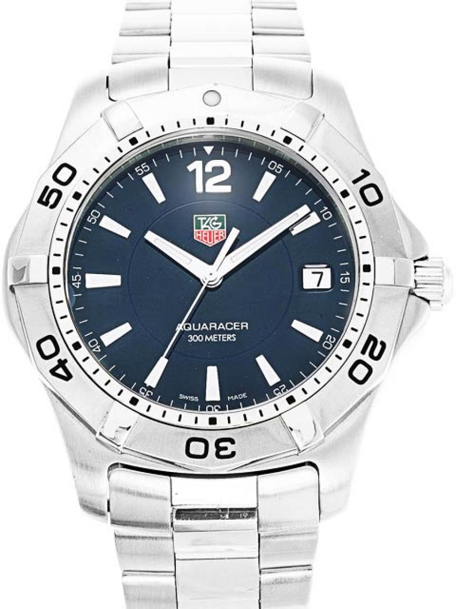 タグホイヤー アクアレーサー WAF1113.BA0801 ブルー(ほぼ未使用)