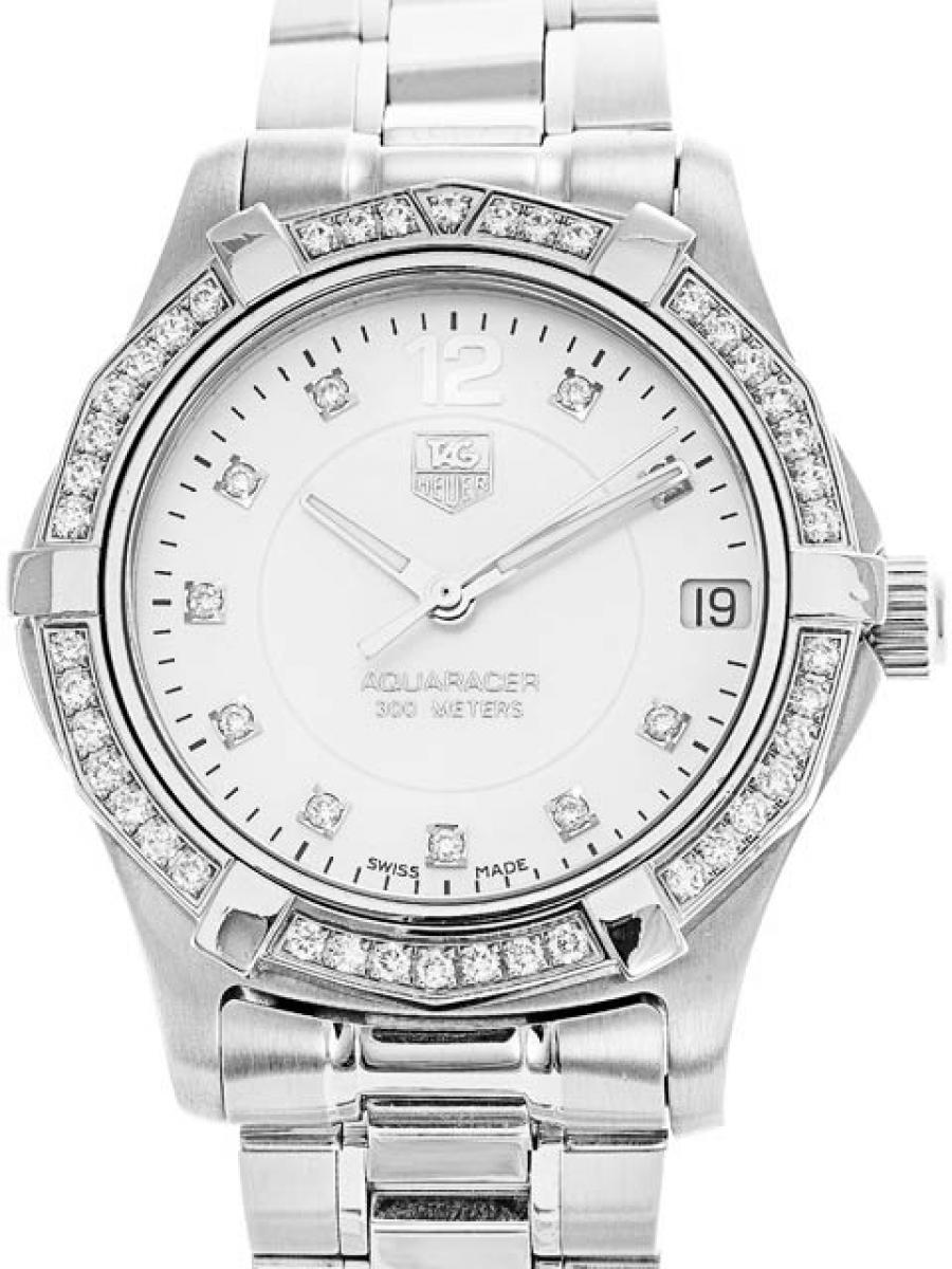 タグホイヤー アクアレーサー WAF1313.BA0819 ホワイトシェル(ほぼ未使用)