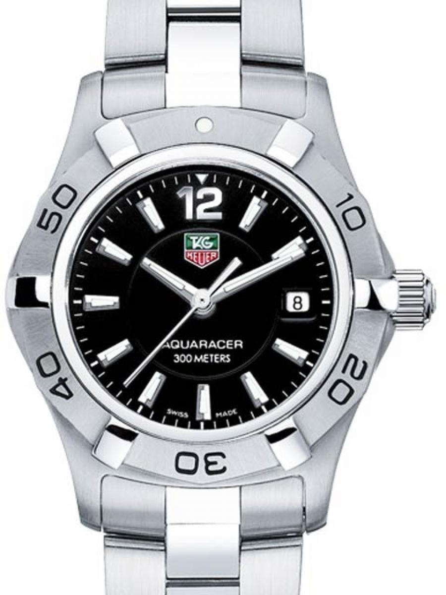 タグホイヤー アクアレーサー WAF1410.BA0823 ブラック 　2009年8月発売(ほぼ未使用)