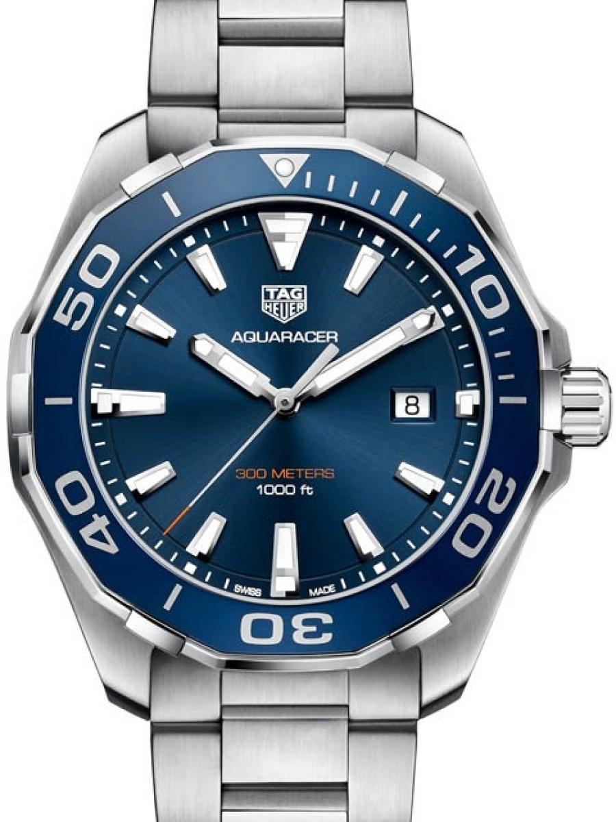 タグホイヤー アクアレーサー WAY101C.BA0746 ブルー 　2017年発売(ほぼ未使用)