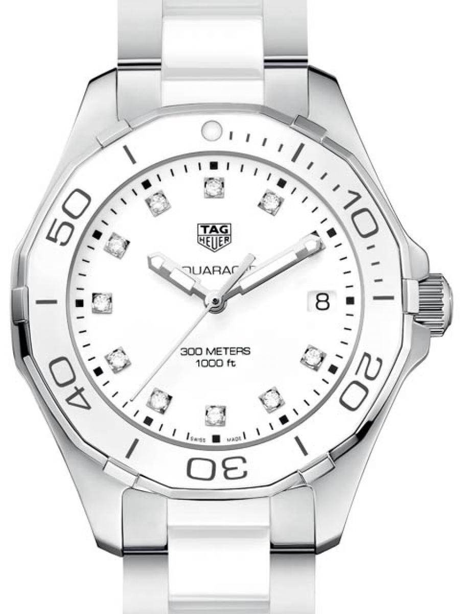 タグホイヤー アクアレーサー WAY131D.BA0914 ホワイト 　2016年発売(ほぼ未使用)