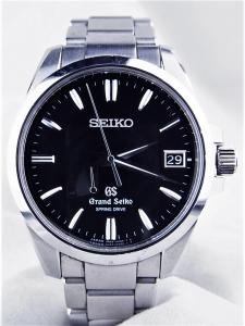 グランドセイコー スプリングドライブ SBGA027 中古 内箱 外箱 保証書 余りコマ3つ