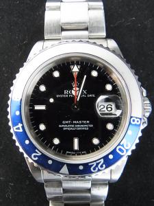 ロレックス GMTマスター1 16700 中古、ベゼル退色有 箱・保証書有