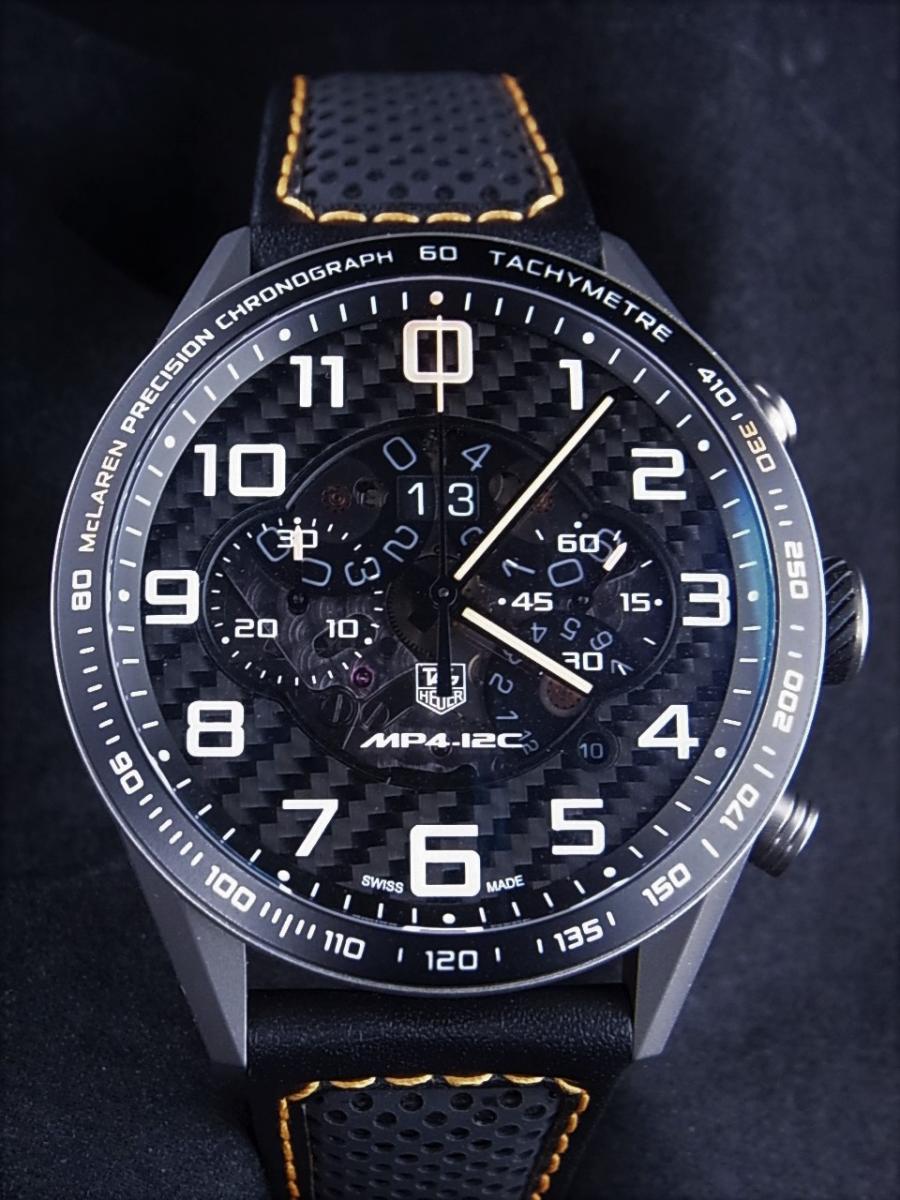 タグホイヤー カレラ CAR2080.FC6286 スケルトン マクラーレンリミテッド レザーストラップ(中古)