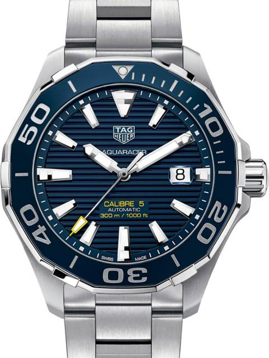 タグホイヤー アクアレーサー WAY201B.BA0927 ブルー(ほぼ未使用)