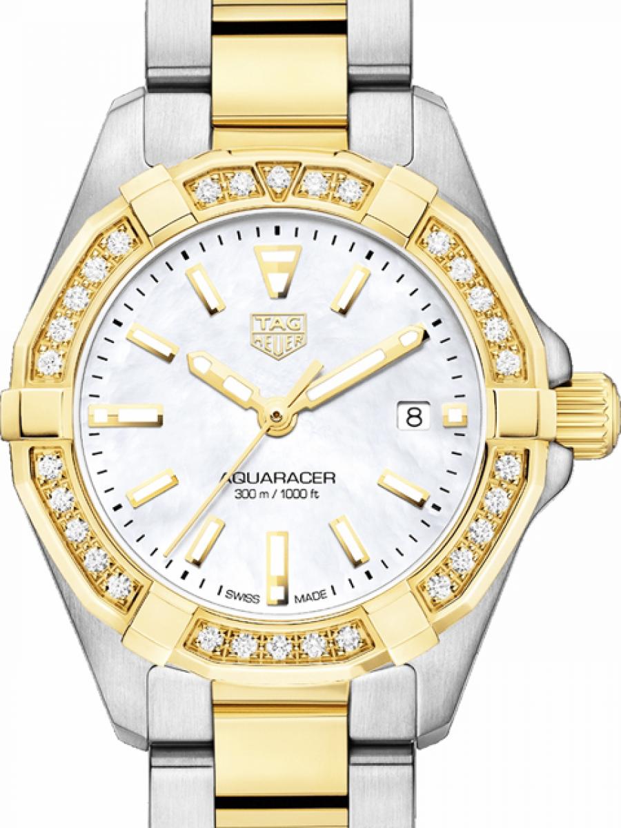 タグホイヤー アクアレーサー WBD1421.BB0321 ホワイトシェル(ほぼ未使用)