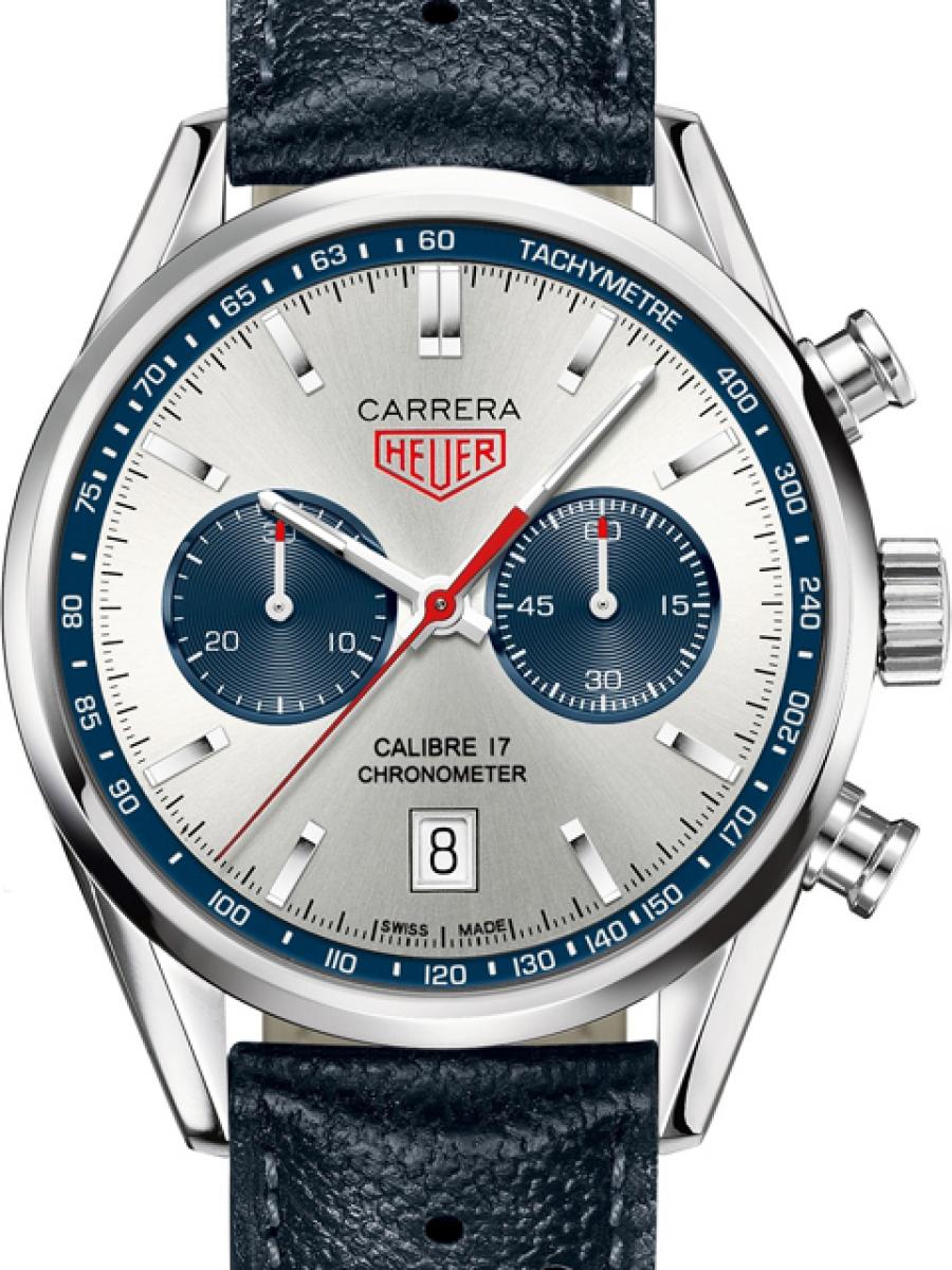 タグホイヤー カレラ CV5111.FC6335 シルバー 　タグホイヤー50周年記念モデル(ほぼ未使用)