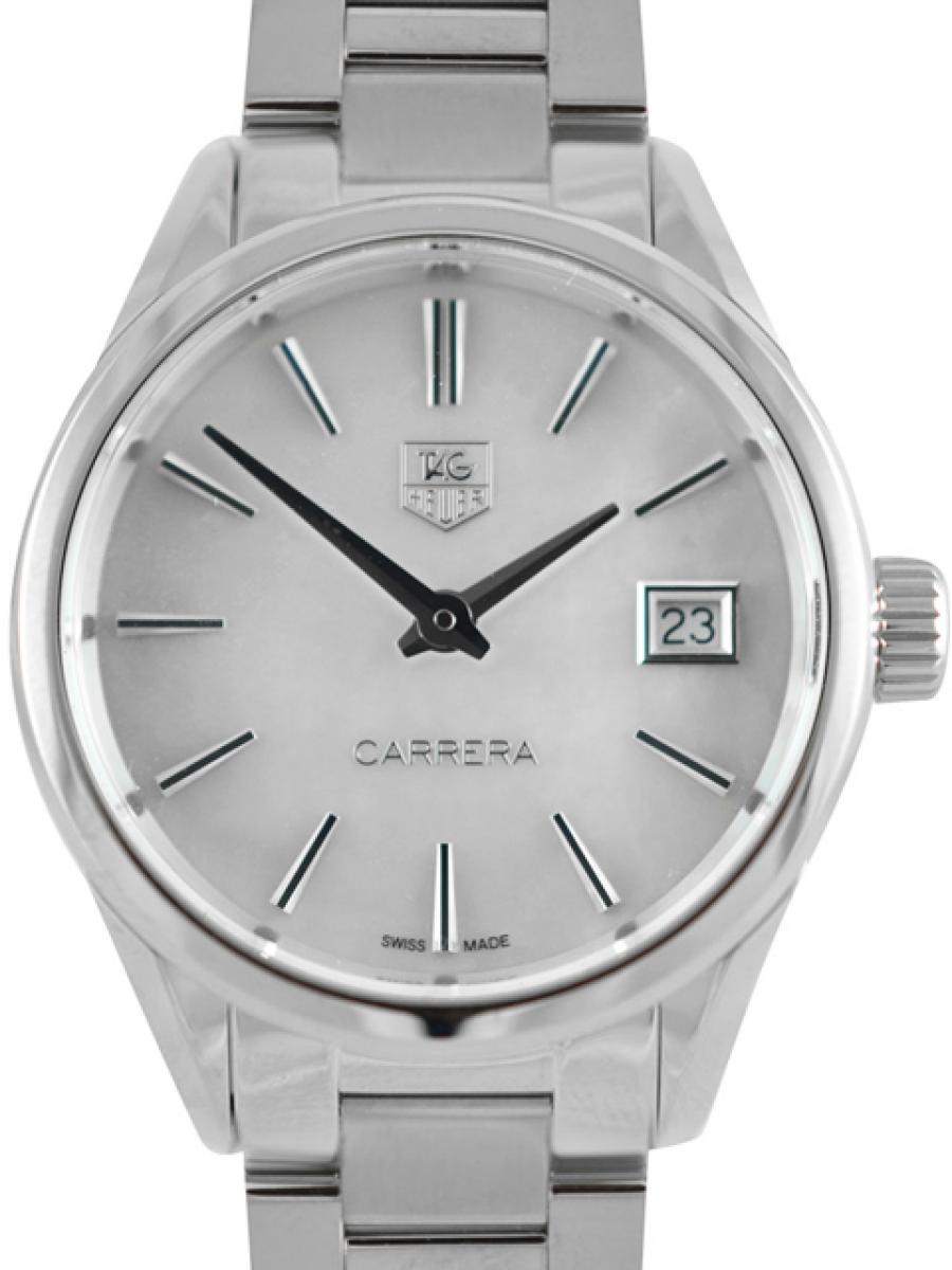 タグホイヤー カレラ WAR1311.BA0778 ホワイトシェル レディース(ほぼ未使用)