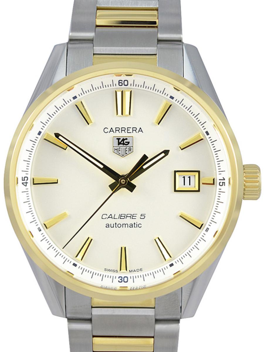 タグホイヤー カレラ WAR215B.BD0783 シルバー 　イエローゴールド(ほぼ未使用)