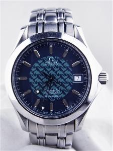 オメガ シーマスター 2500_80 中古 内箱 外箱 保証書 余りコマ3つ