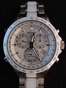 セイコー アストロン SBXB027 中古※セラミック少し変色 内箱 外箱 保証書 余りコマ3つ