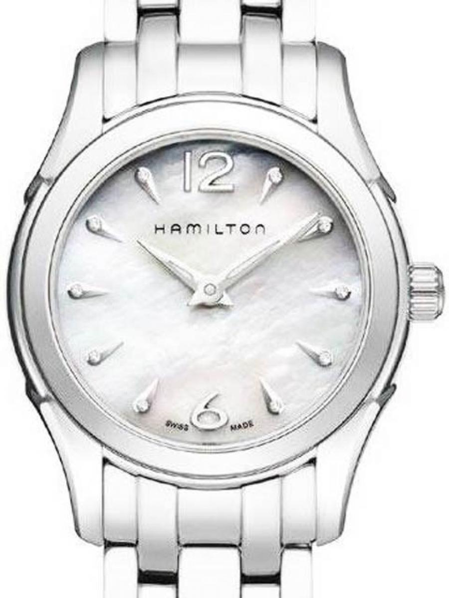ハミルトン ジャズマスター H32261197 ホワイトシェル レディース　ダイヤモンド(新品)