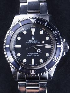 ロレックス サブマリーナ 5513 アンティーク 無し