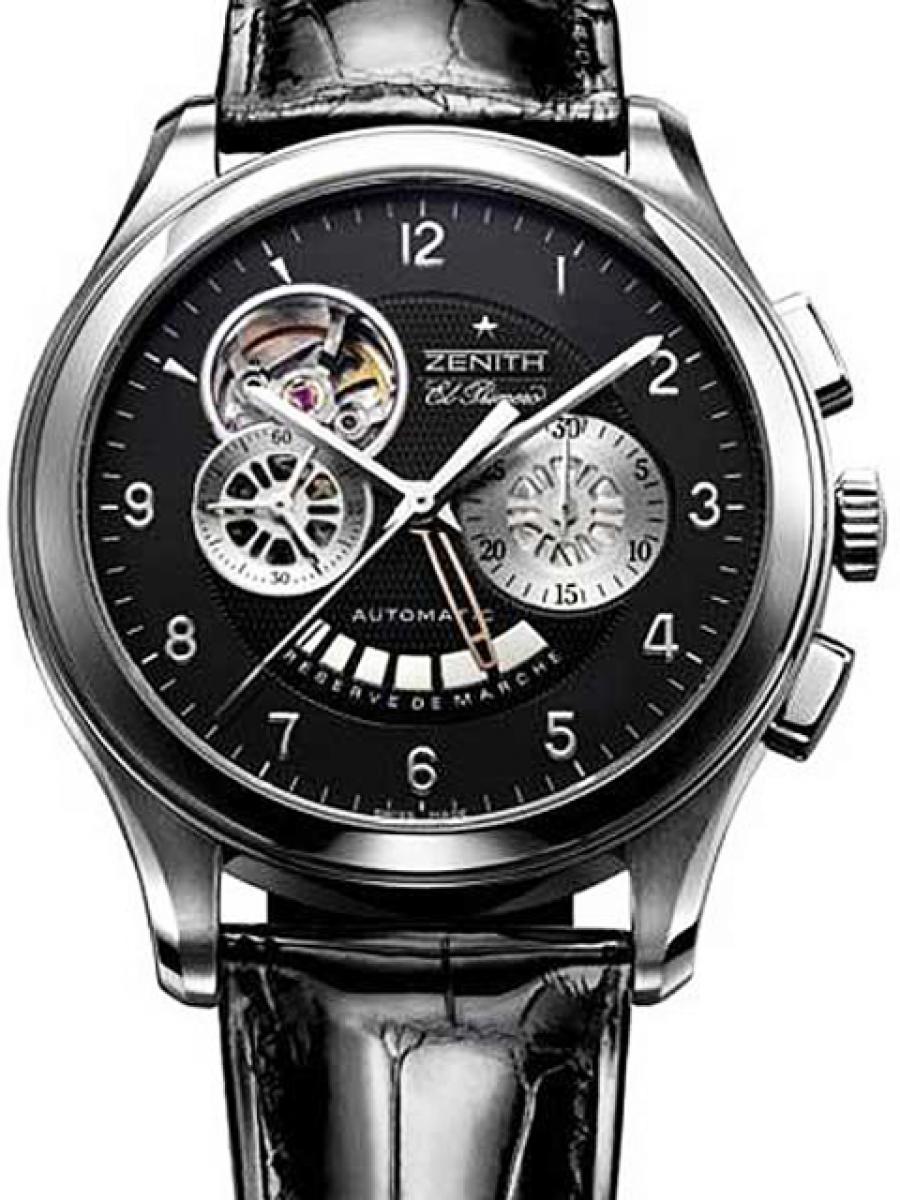 ゼニス クラス 03.0520.4021/22.C492 ブラック メンズ(新品)