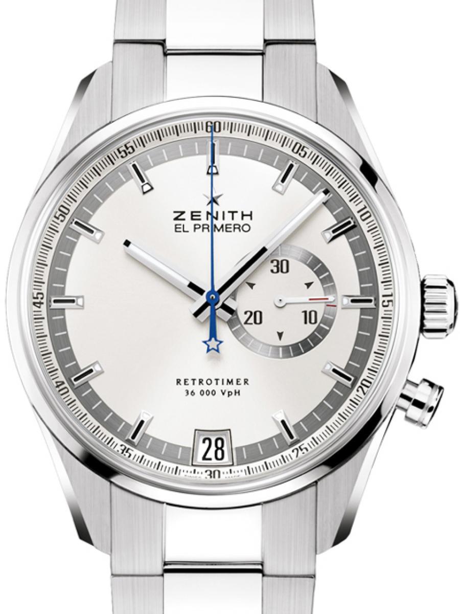 ゼニス エルプリメロ 03.2030.4055/01.M2040 シルバー メンズ(新品)