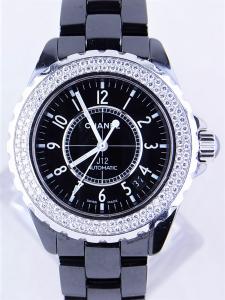 シャネル J12 H0950 わりと綺麗な中古 内箱 保証書