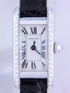 カルティエ タンク WB302651 AAA※中古、カルティエコンプリートサービス完了品 内箱、外箱、メーカーOH証